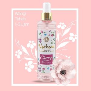 VERBENA Halal Fragrance Body Mist 250ml – Cherry Bloom (Parfum Badan Wanita)