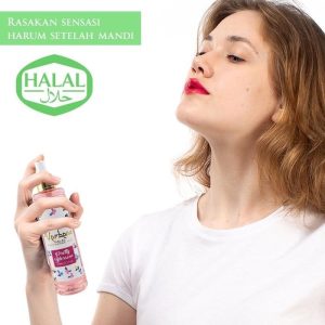 VERBENA Halal Fragrance Body Mist 250ml – Pretty Blossom (Parfum Badan Wanita)