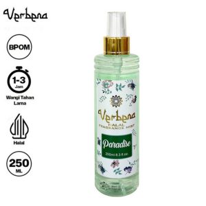 VERBENA Halal Fragrance Body Mist 250ml – Paradise (Parfum Badan Wanita)