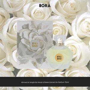 AHMED AL MAGHRIBI Musk & Roses Extrait De Parfum 75ml – Parfum Original