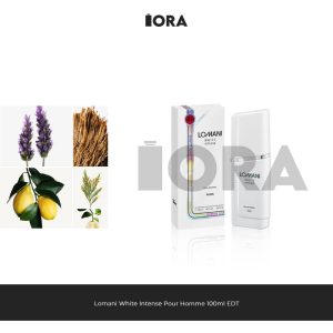 LOMANI White Intense Pour Homme 100ml Eau De Toilette – Parfum Original